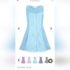 COPY - Holy Clothing Sienna Mini Limited Edition Dress